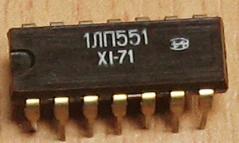 микросхема 1ЛП551