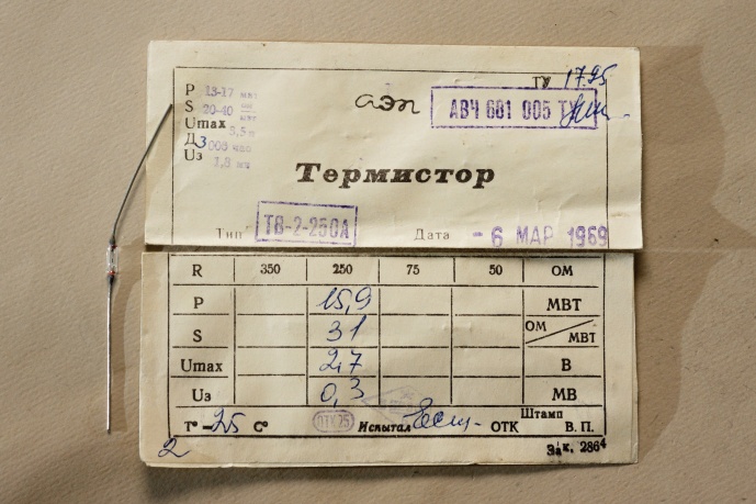 термистор ТВ-2-250А